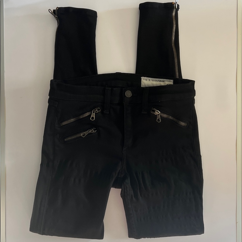 Rag & Bone Women’s Black Ankle Skinny Jeans Size: 27